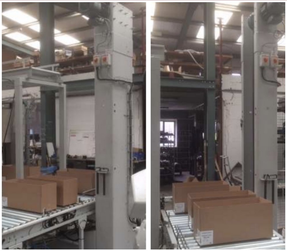 Vertical Lift (complete with Powered Conveyor)